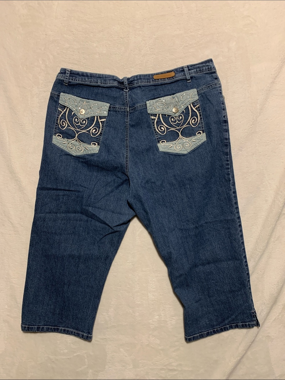 COS denim capri jeans size 20